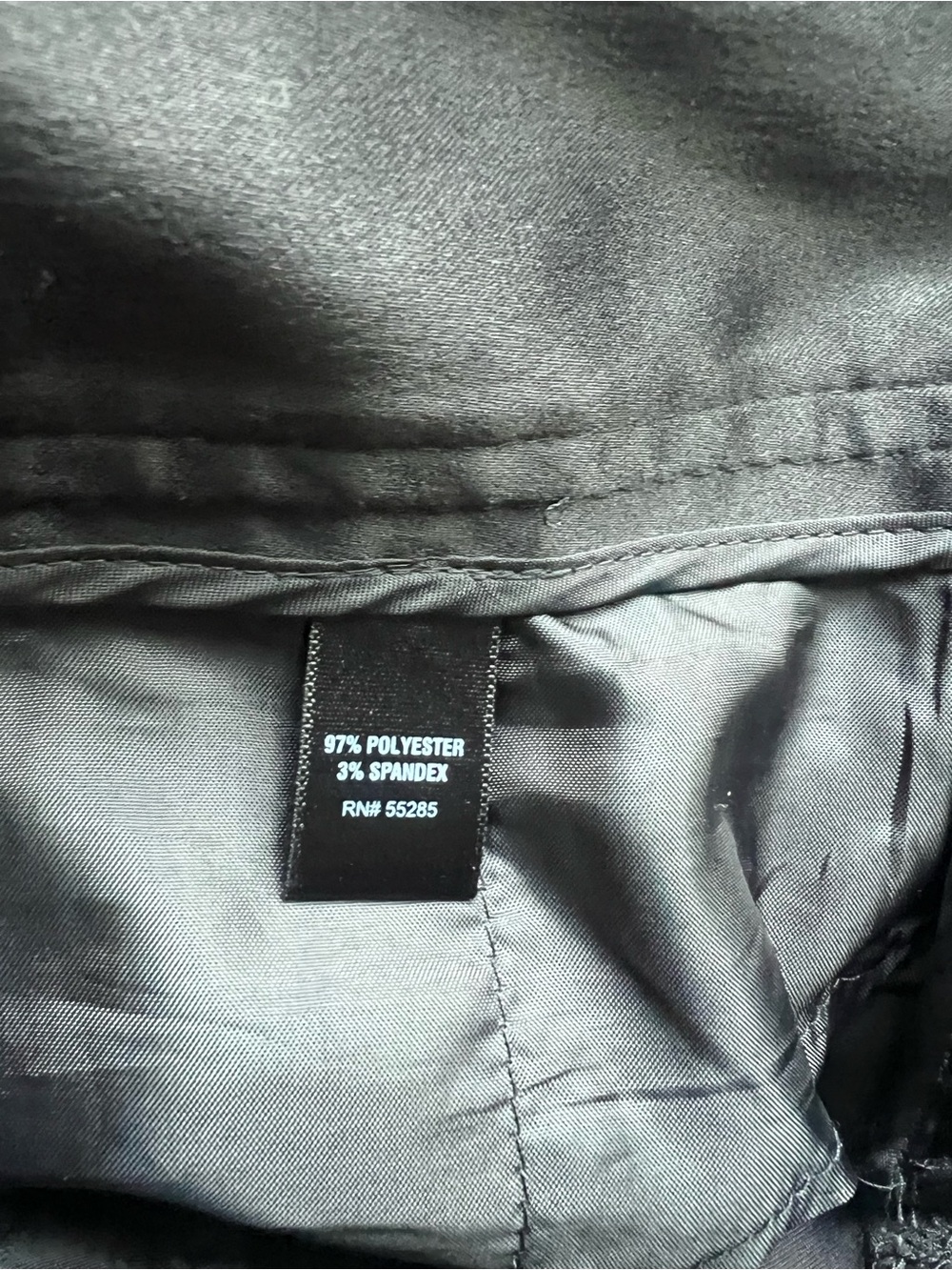 Express Satin Y2K Micro Shorts Black Low Rise Shiny Club Vegas Miami Summer 4 - Picture 6 of 9